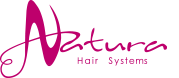 logotipo natura hair systems