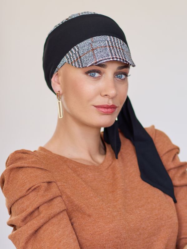 Gorro Para Quimioterapia Gorro Oncológico De Algodón Y Bambú - Con Brillantes, Talla Única, Para Quimioterapia Y Pérdida De Cabello Gorro Bambú Oncología